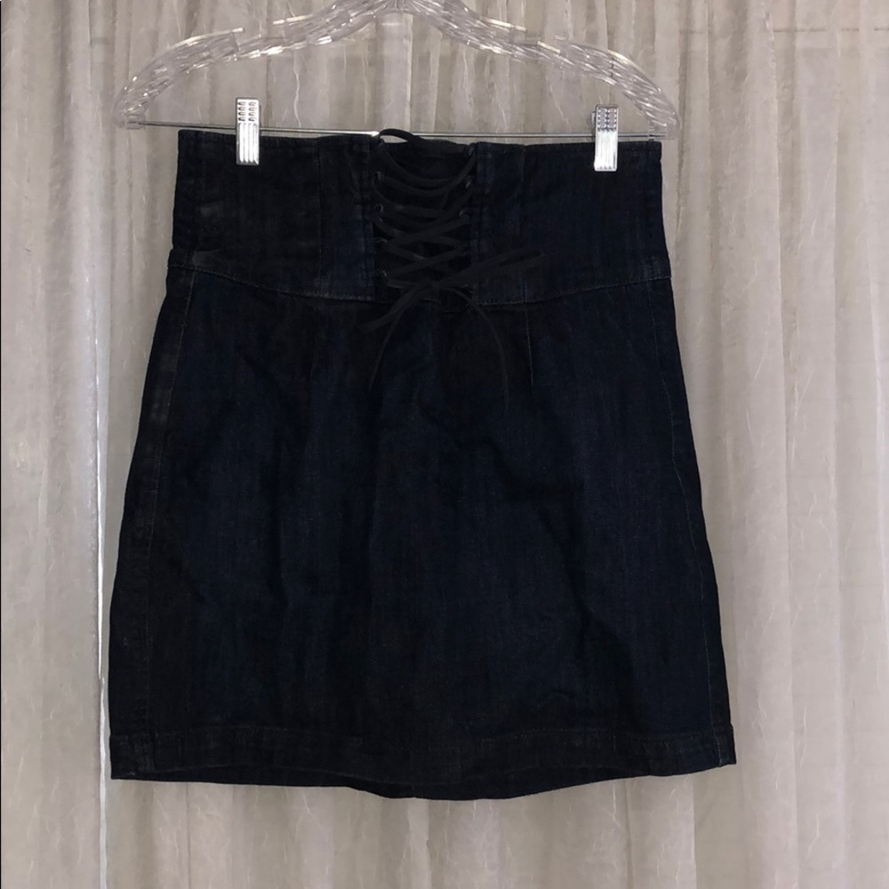 Denim skirt